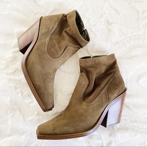 Vince Camuto Tan Ankle Boots